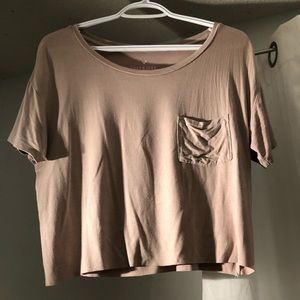 American Eagle pink tee
